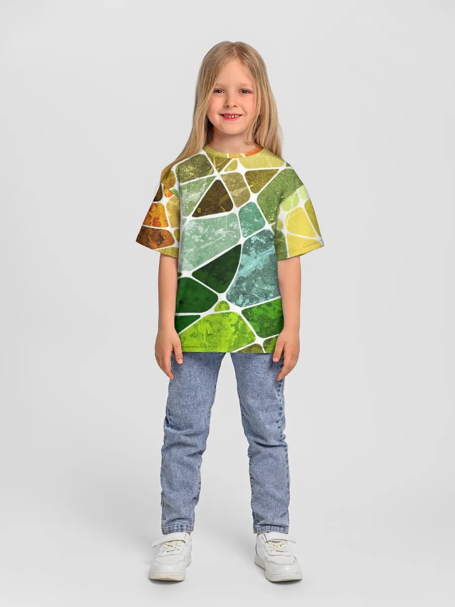 Autumn Stained Glass Mosaic