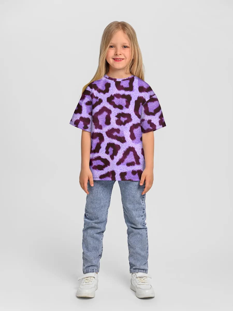 Purple Leopard Print