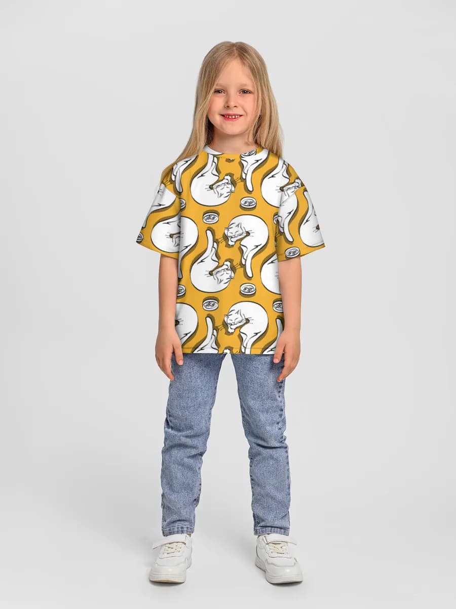 Children's T-shirt. Oversized