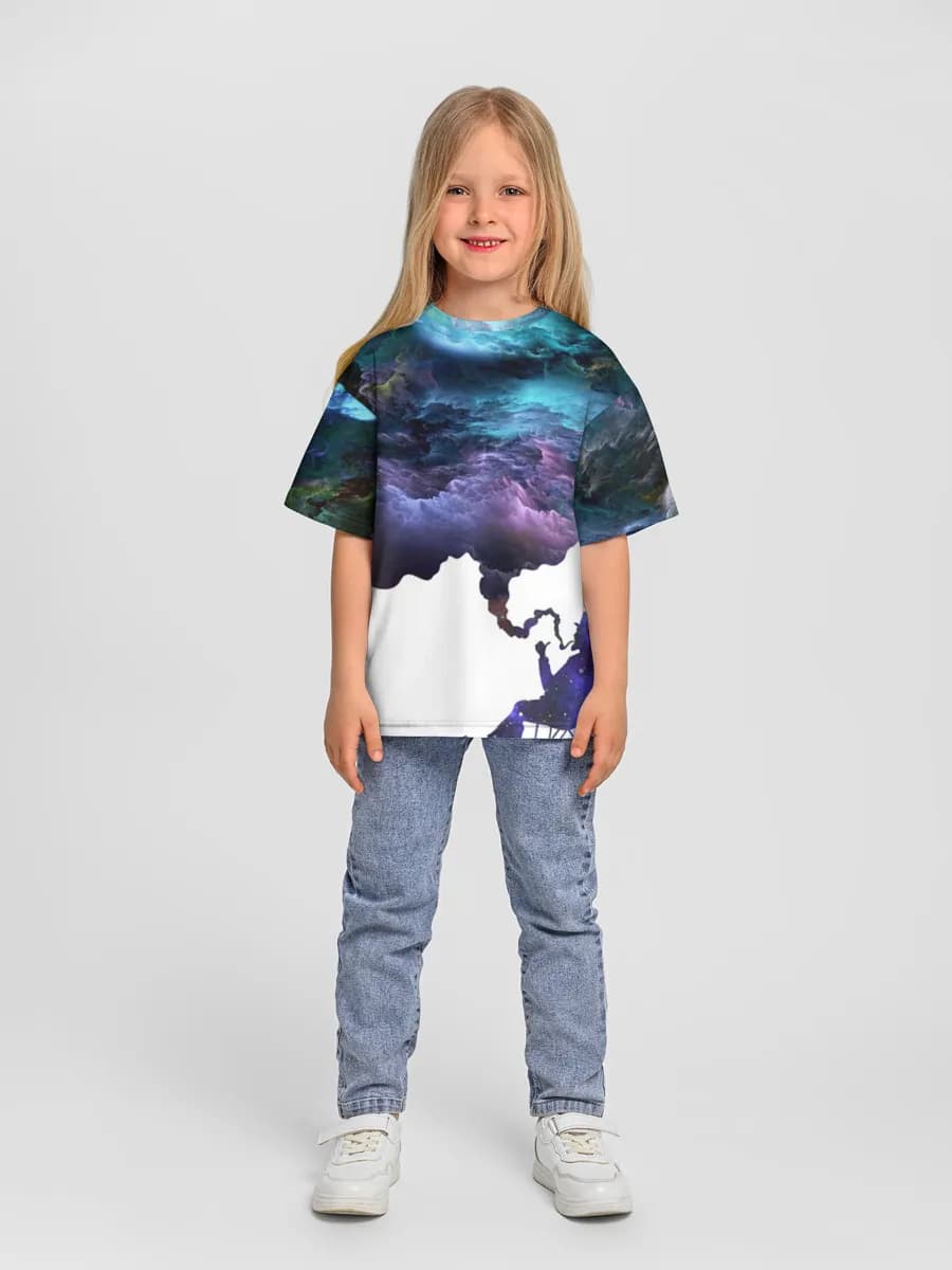 Children's T-shirt. Oversized