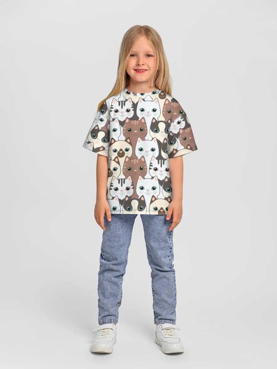 Children's T-shirt. Oversized