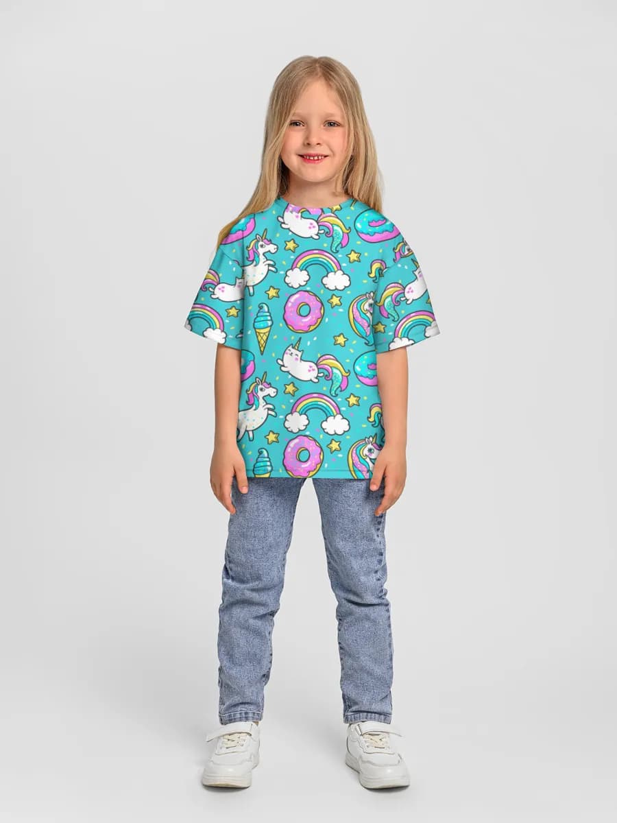 Children's T-shirt. Oversized