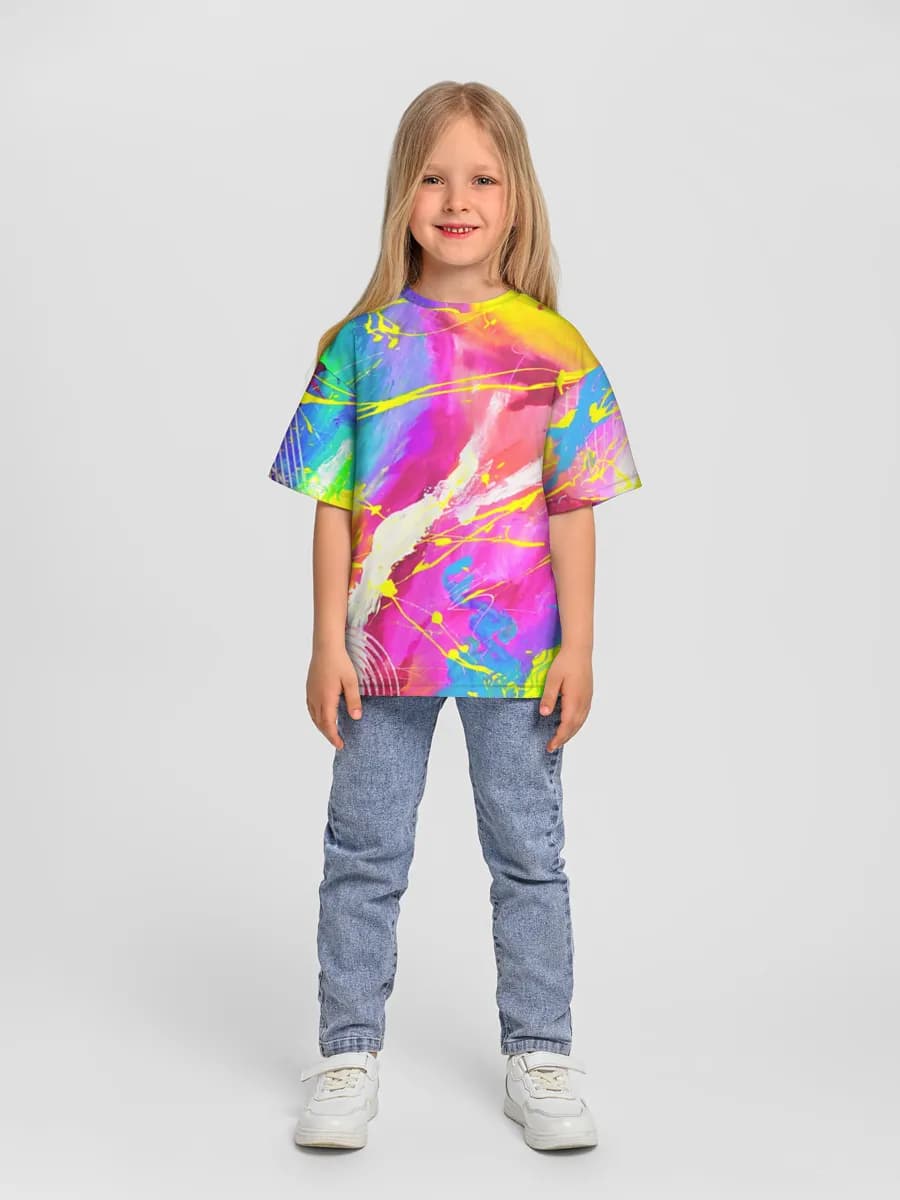 Children's T-shirt. Oversized