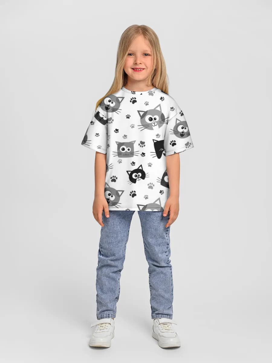 Children's T-shirt. Oversized