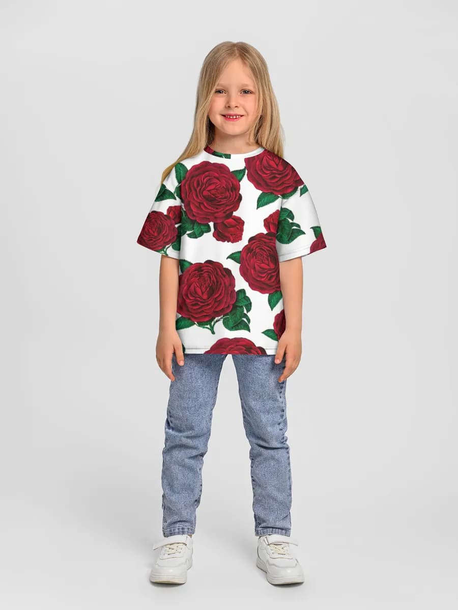 Vintage Red Roses