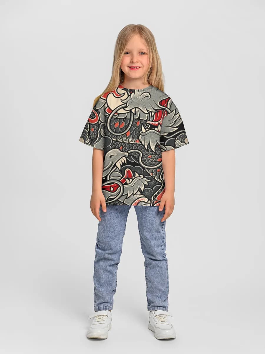 Children's T-shirt. Oversized