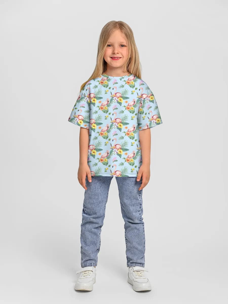 Tropical Flamingo Florals