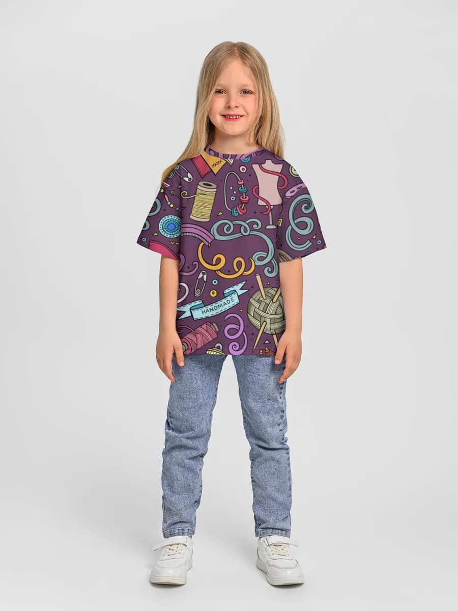Children's T-shirt. Oversized