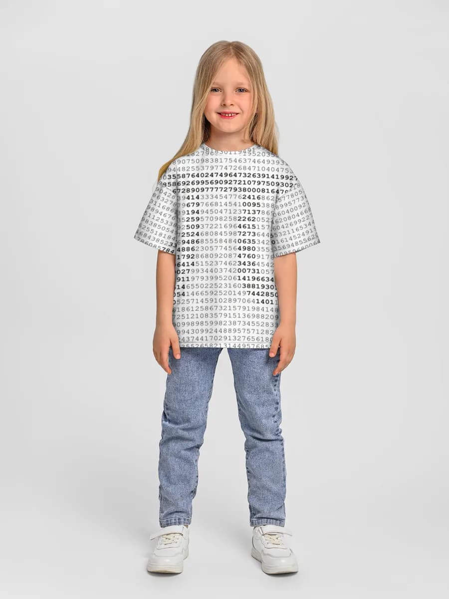 Children's T-shirt. Oversized