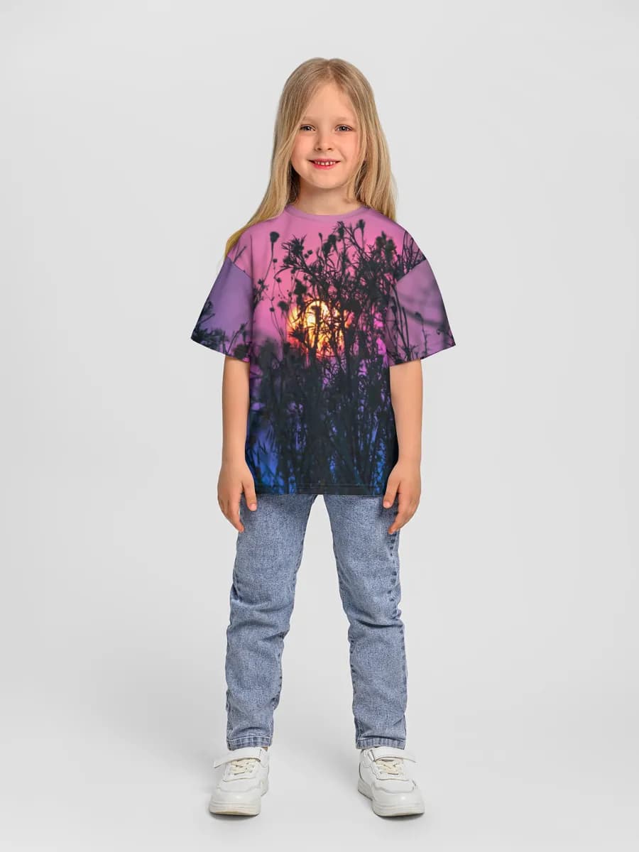 Children's T-shirt. Oversized