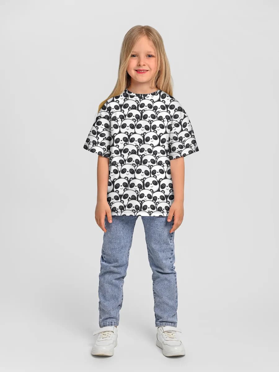 Children's T-shirt. Oversized