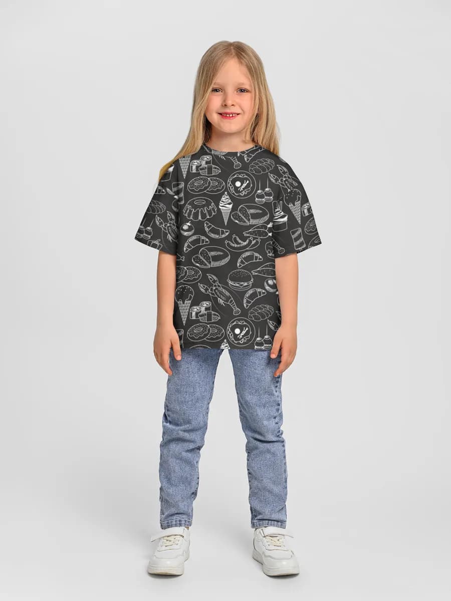 Children's T-shirt. Oversized