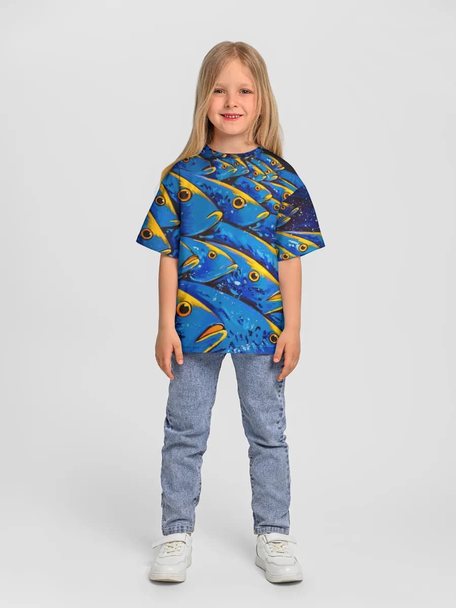 Children's T-shirt. Oversized