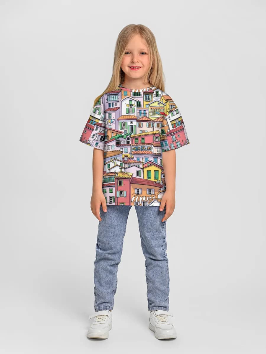 Children's T-shirt. Oversized