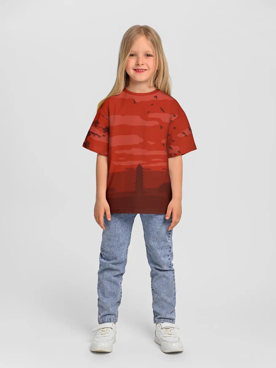 Children's T-shirt. Oversized