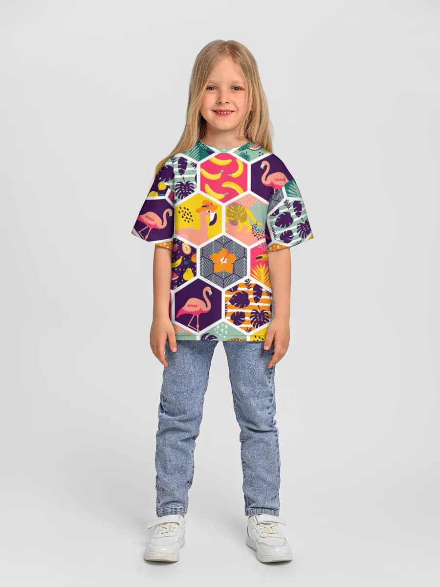 Children's T-shirt. Oversized