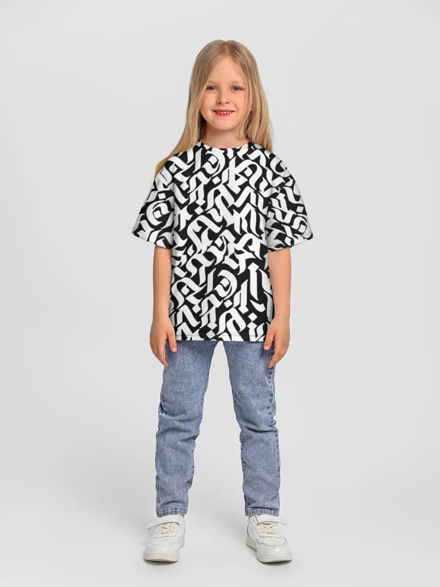 Children's T-shirt. Oversized