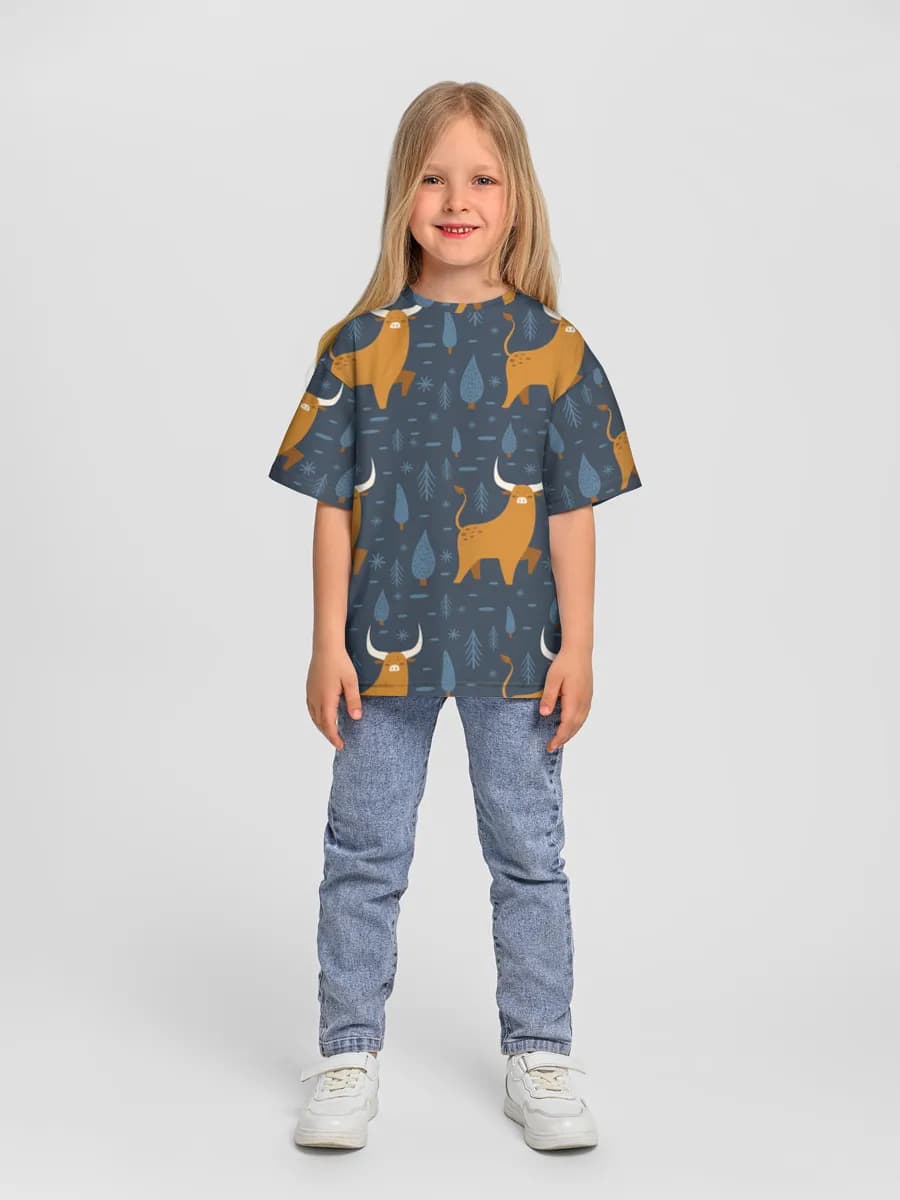 Children's T-shirt. Oversized