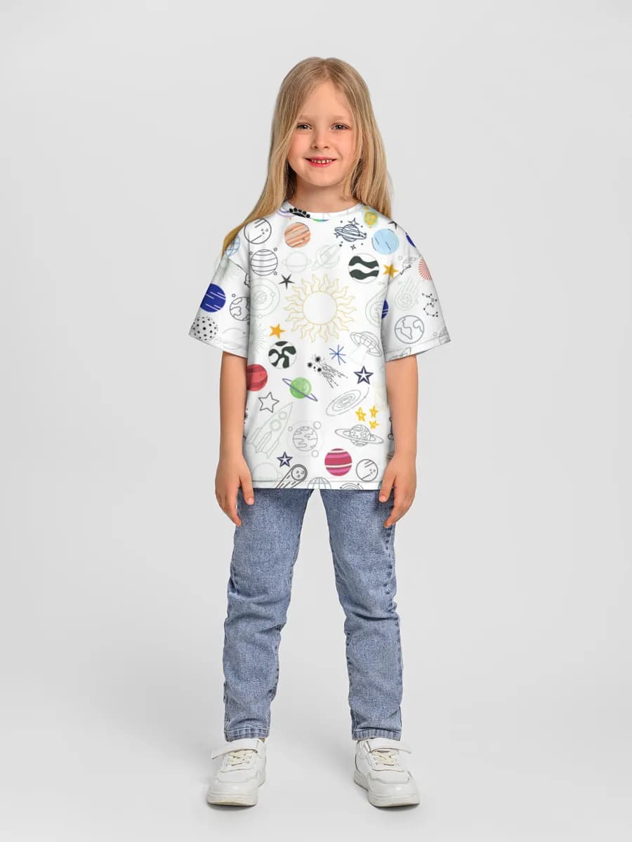 Children's T-shirt. Oversized