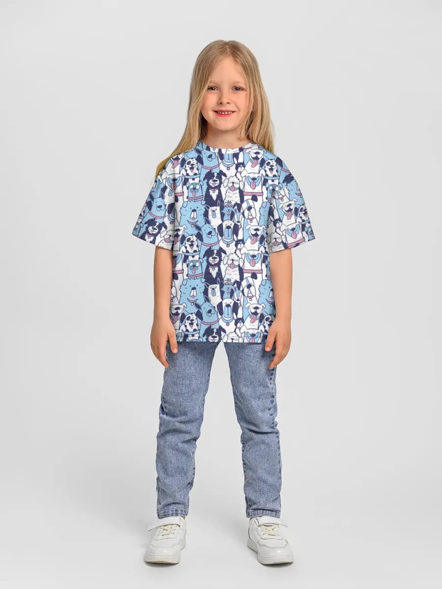Children's T-shirt. Oversized