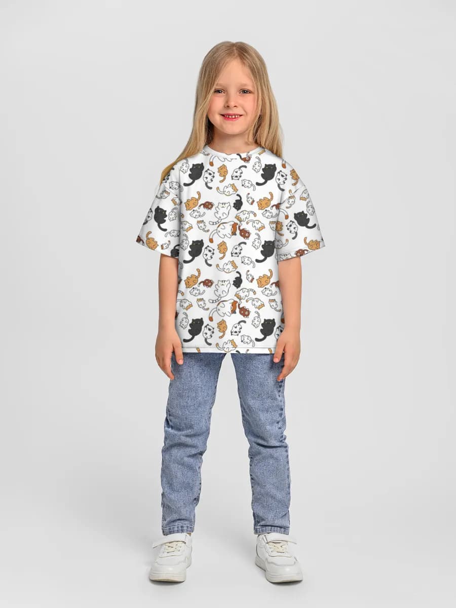 Children's T-shirt. Oversized