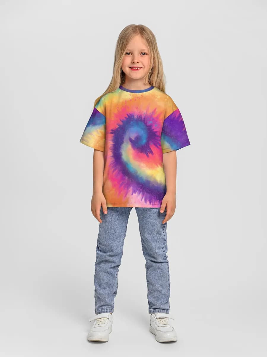 Psychedelic Rainbow Spiral