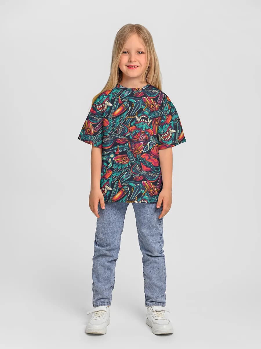 Children's T-shirt. Oversized