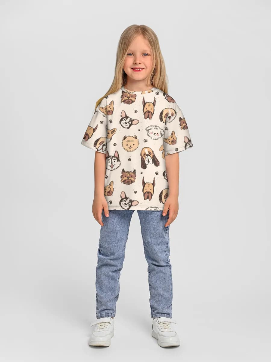 Children's T-shirt. Oversized