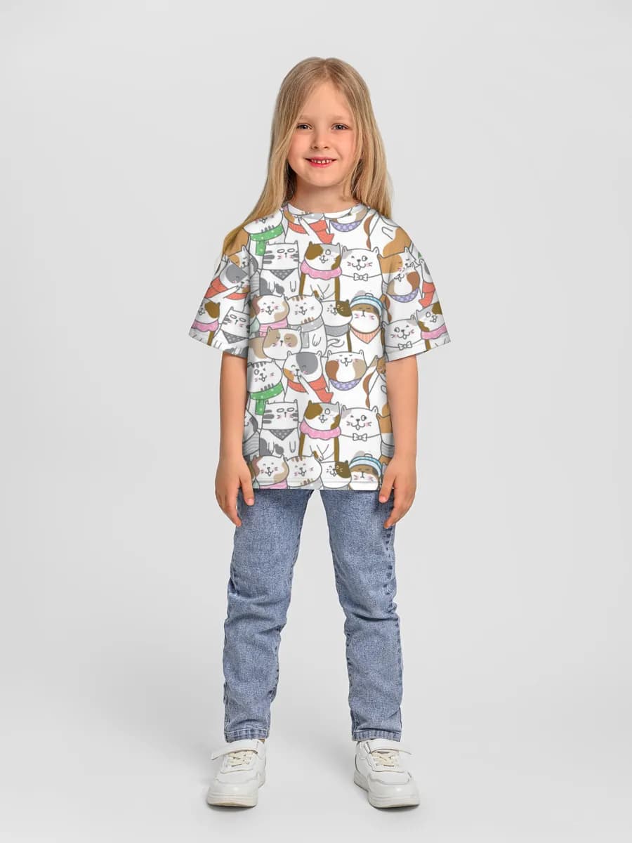 Children's T-shirt. Oversized