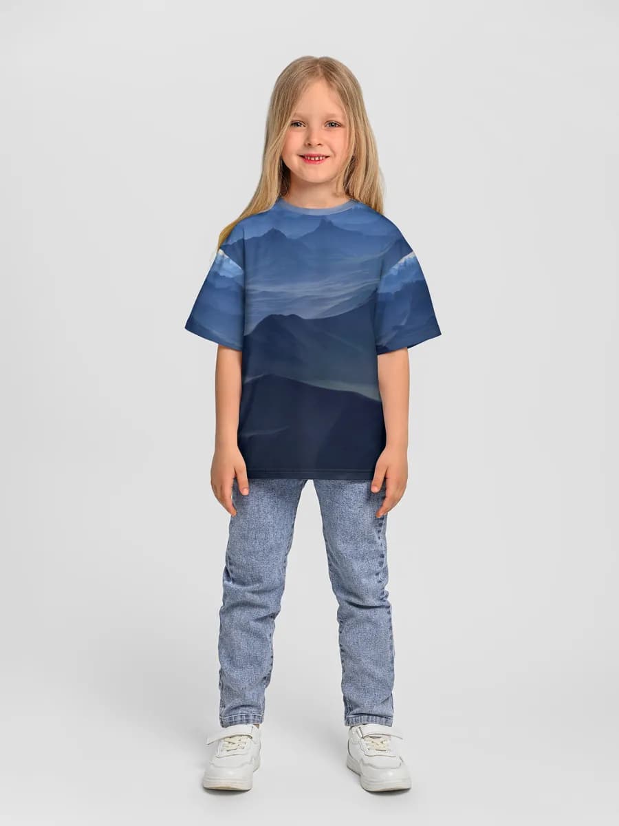 Children's T-shirt. Oversized