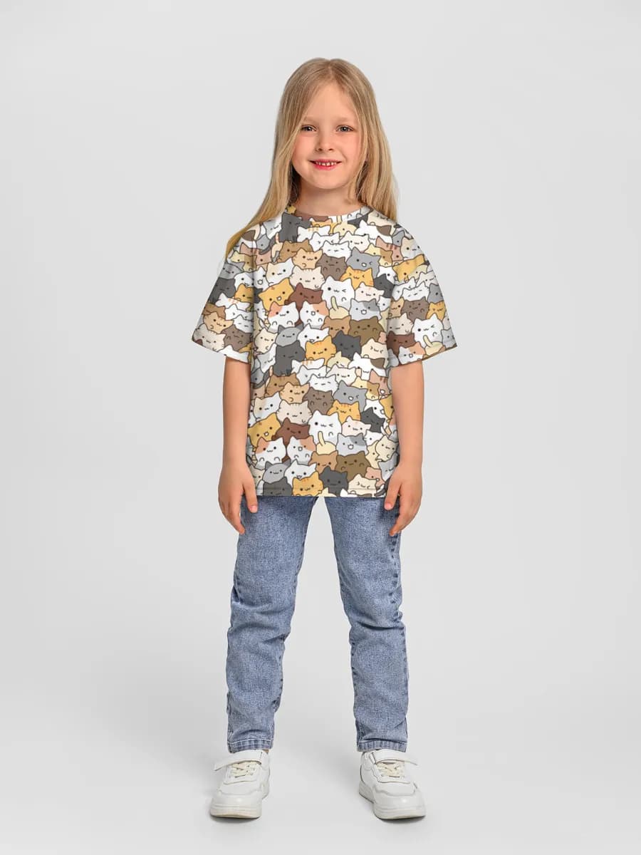 Children's T-shirt. Oversized