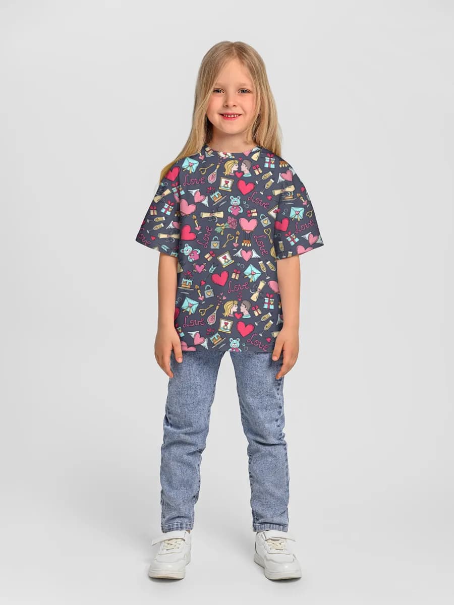 Children's T-shirt. Oversized