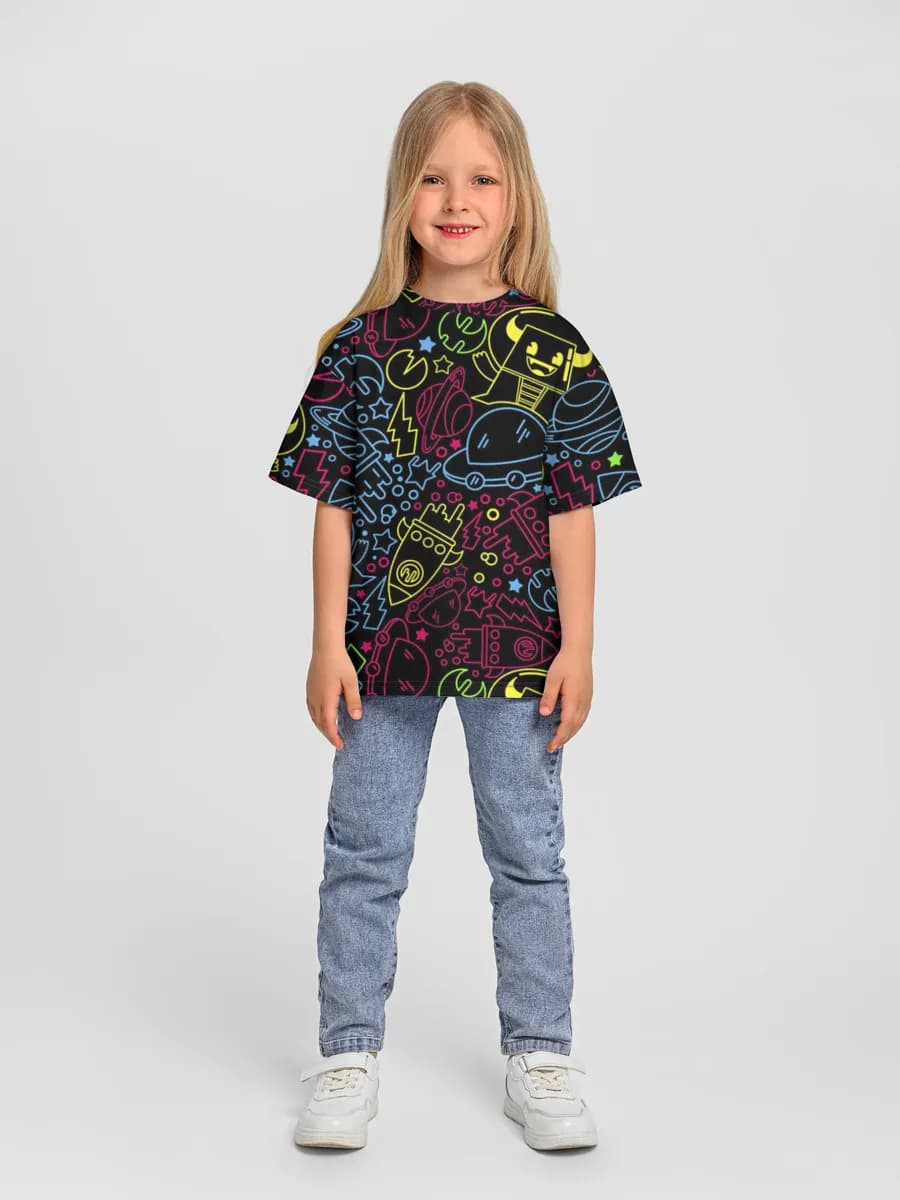 Children's T-shirt. Oversized