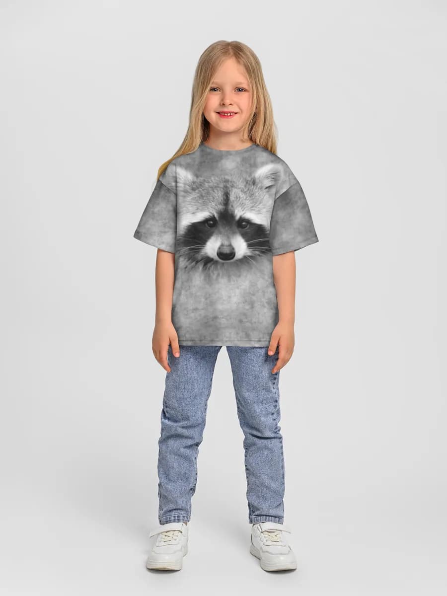 Raccoon In The Mist