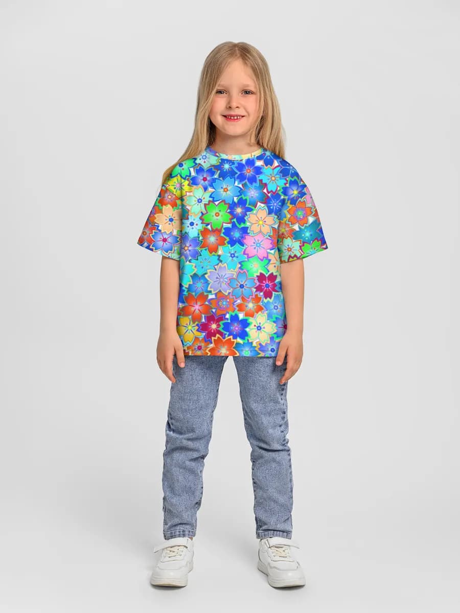 Rainbow Blossom Burst
