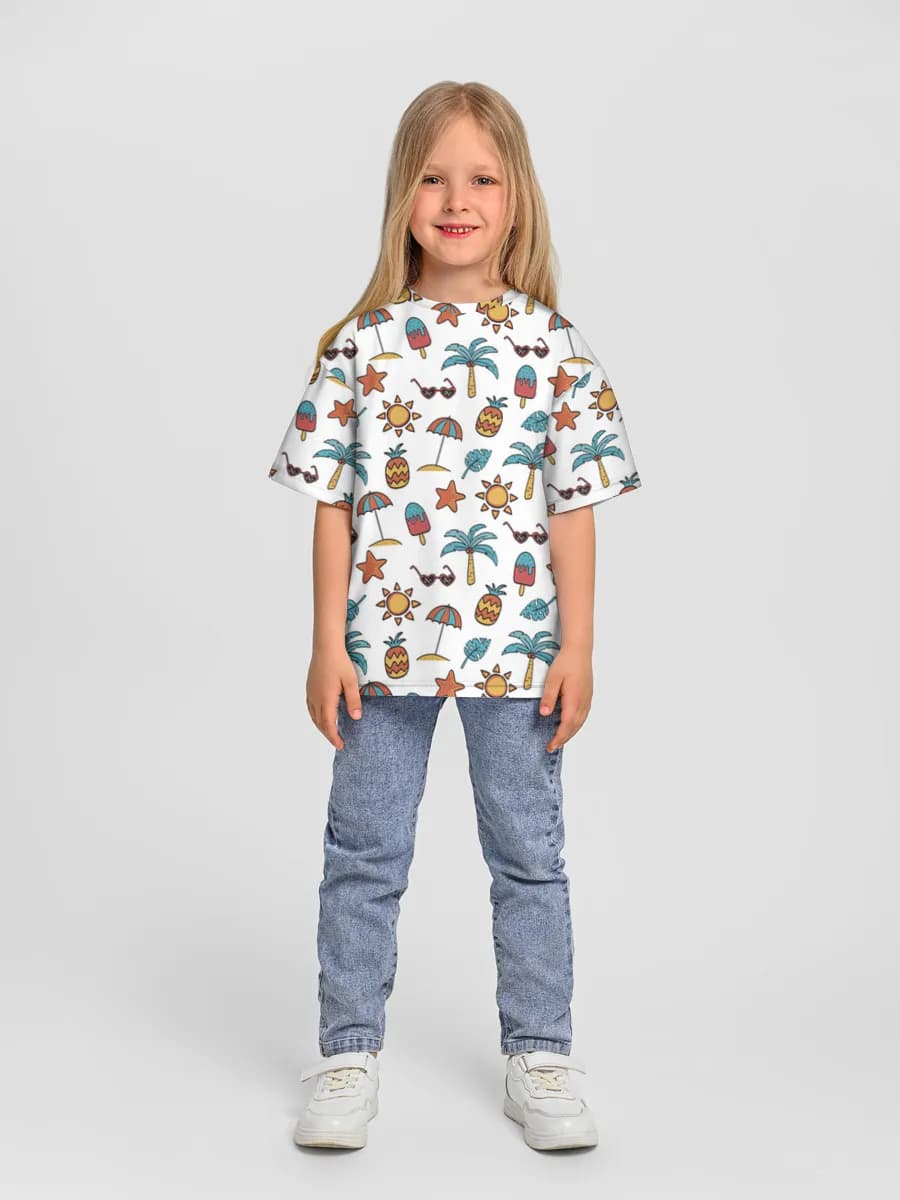 Children's T-shirt. Oversized