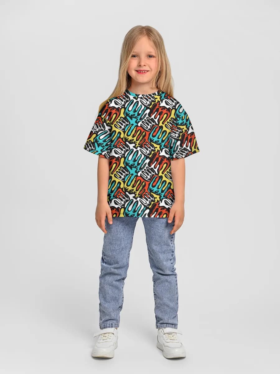 Children's T-shirt. Oversized