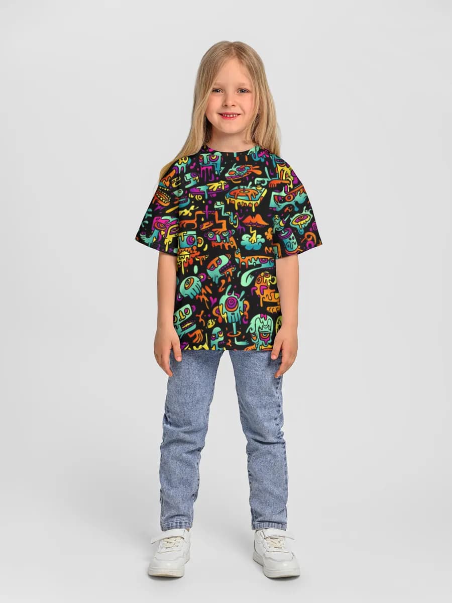 Children's T-shirt. Oversized