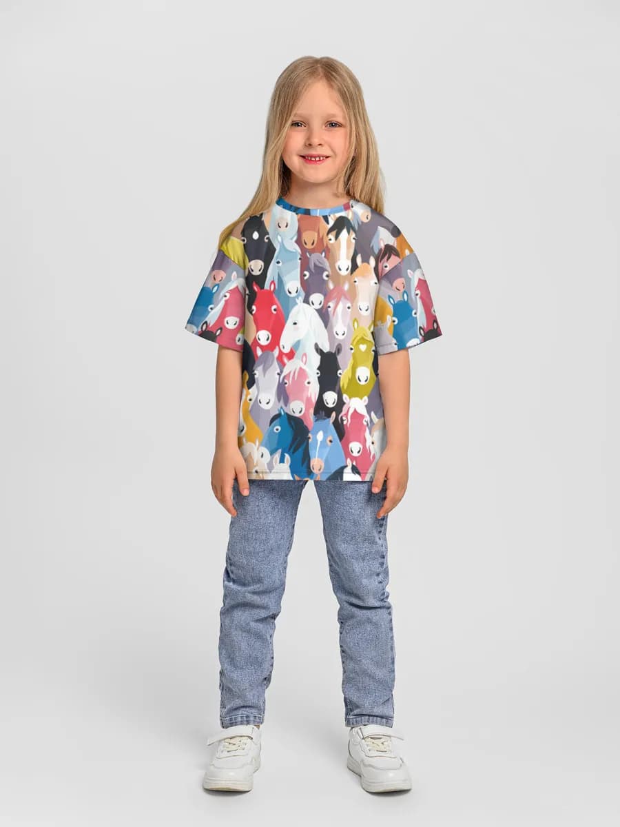 Children's T-shirt. Oversized