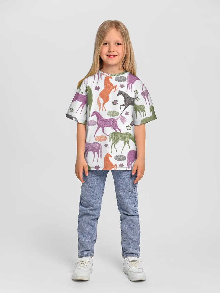 Children's T-shirt. Oversized