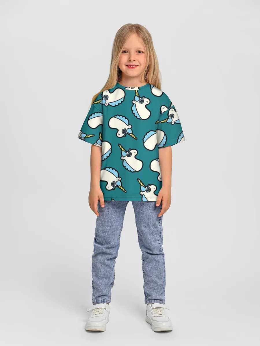Children's T-shirt. Oversized