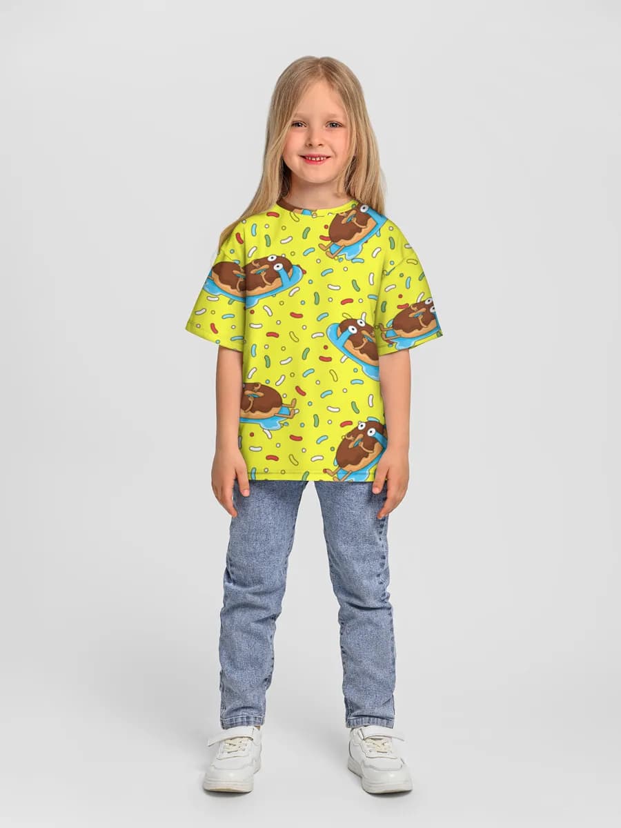 Children's T-shirt. Oversized
