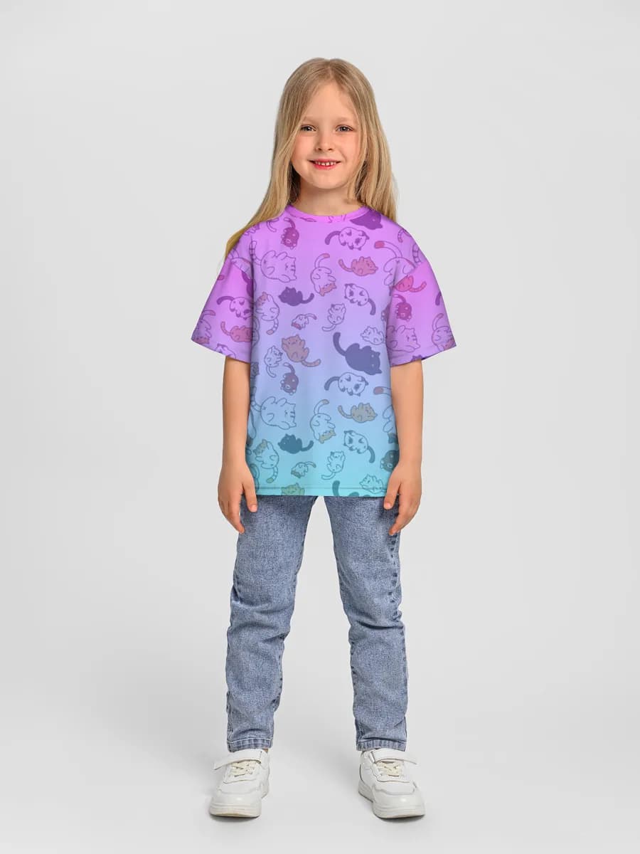 Children's T-shirt. Oversized