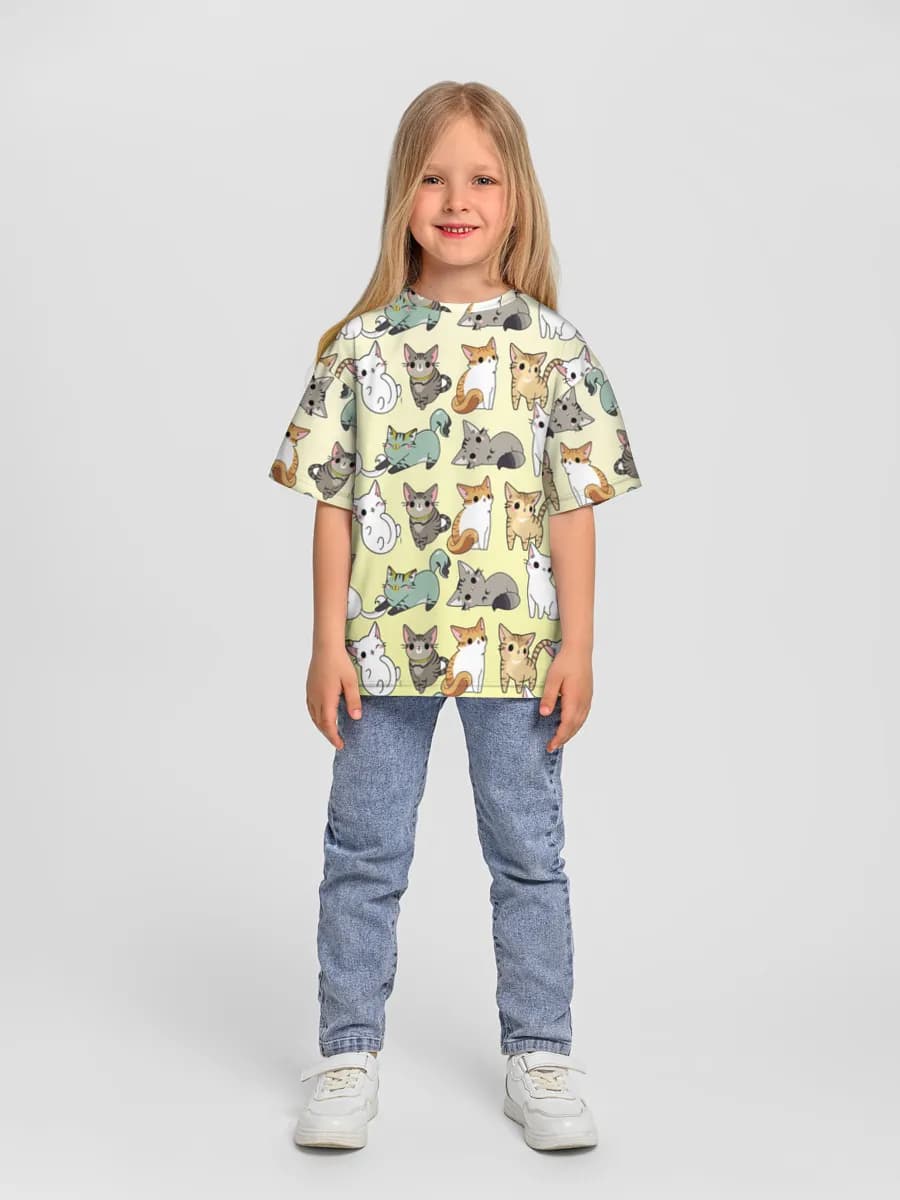 Children's T-shirt. Oversized