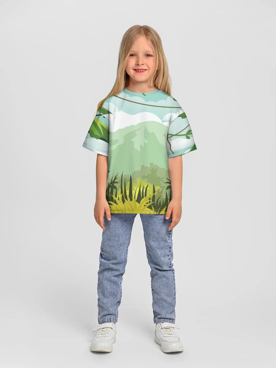 Children's T-shirt. Oversized