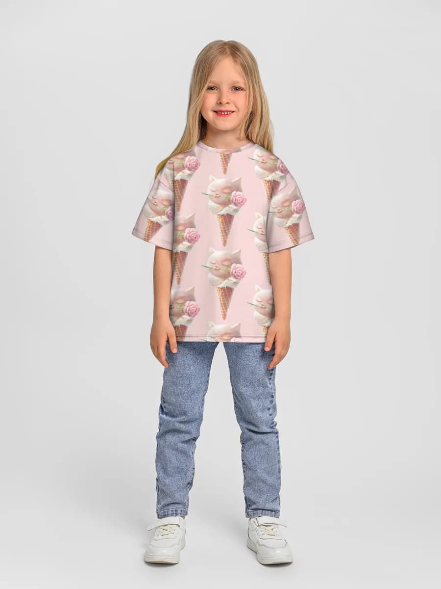 Children's T-shirt. Oversized