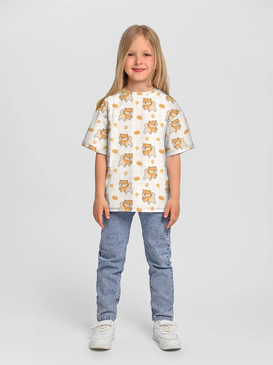 Children's T-shirt. Oversized