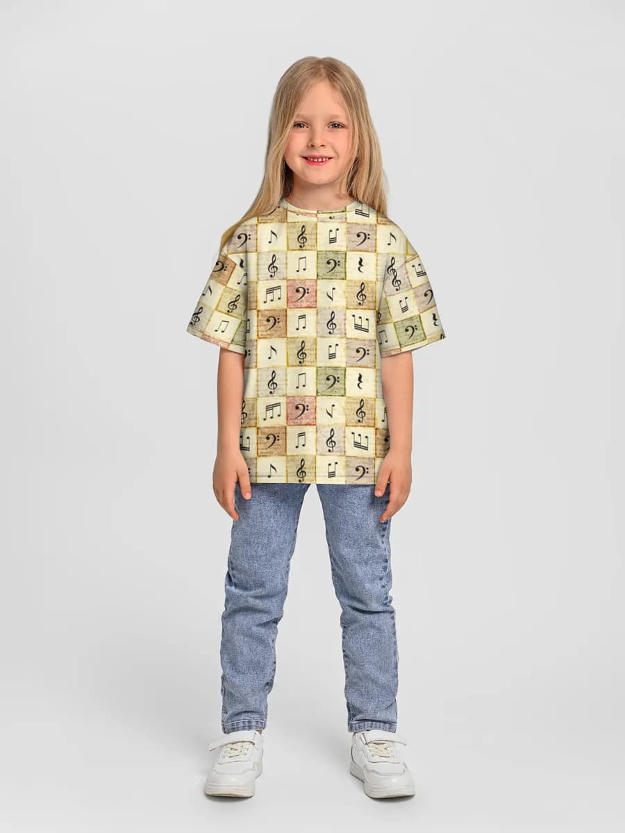 Children's T-shirt. Oversized