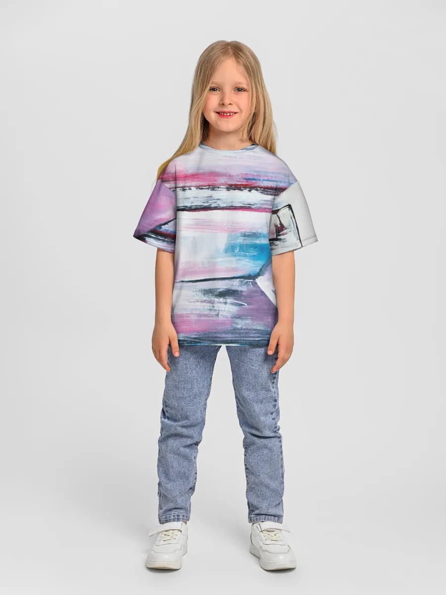 Children's T-shirt. Oversized