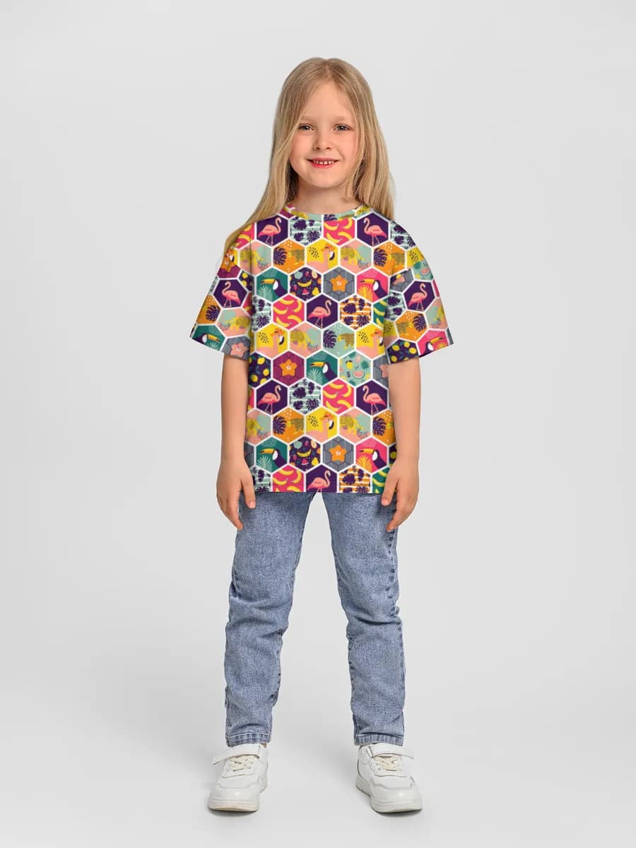 Children's T-shirt. Oversized